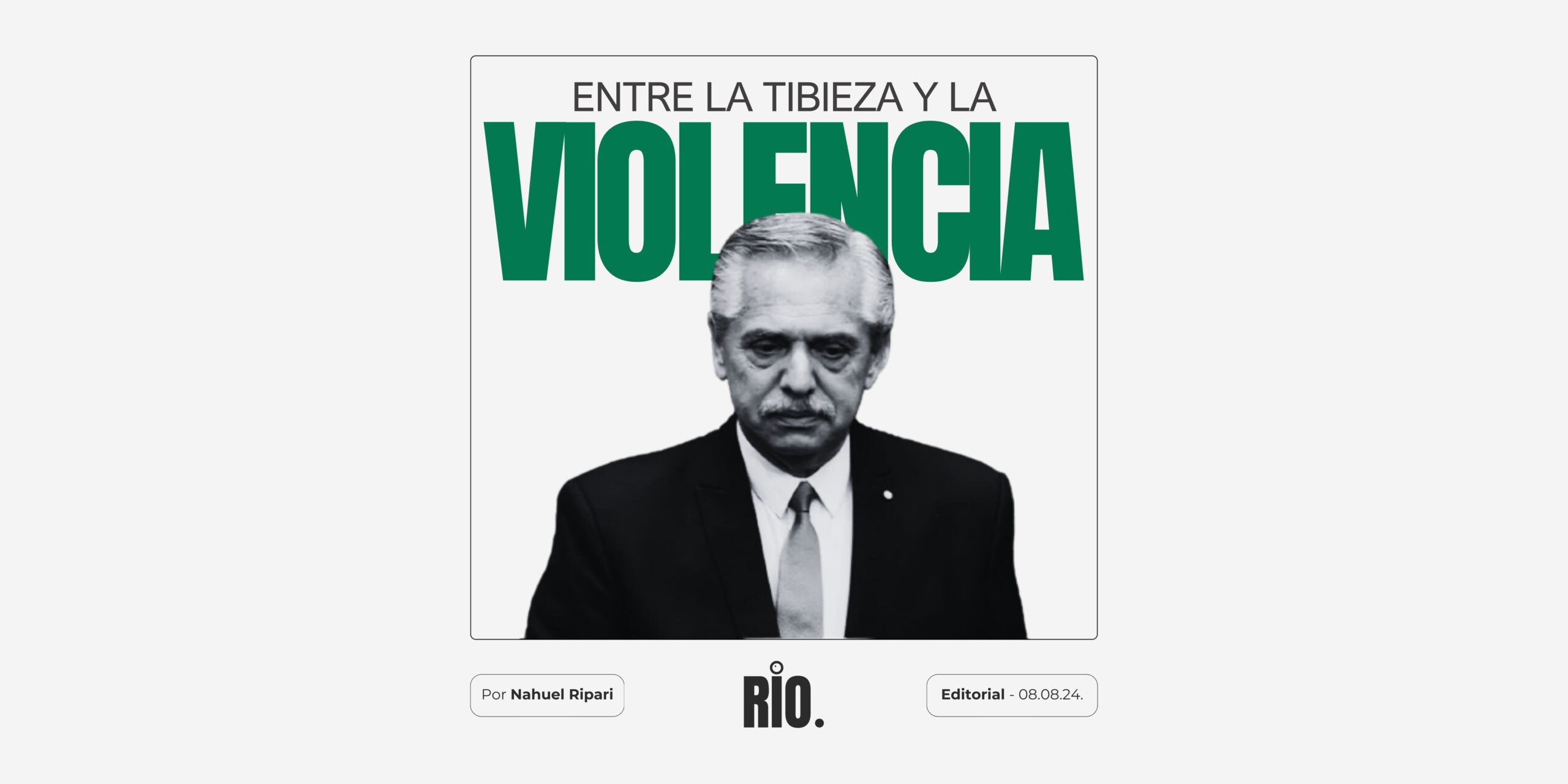 Entre la tibieza y la violencia